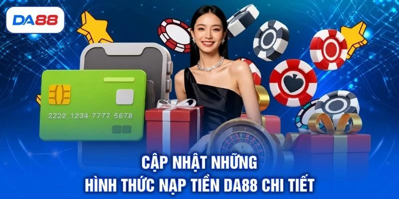 Cập nhật những hình thức nạp tiền DA88 chi tiết
